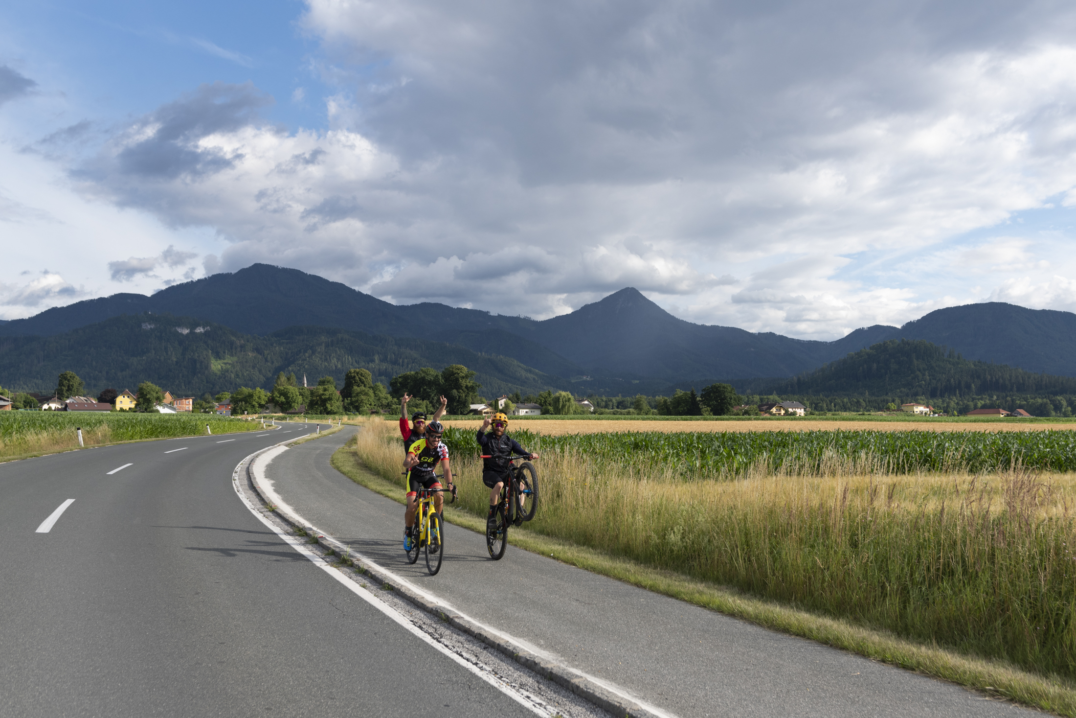 02 settembre 2018 austria gara biciclette